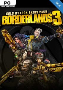 BORDERLANDS 3 GOLD WEAPON SKINS PACK