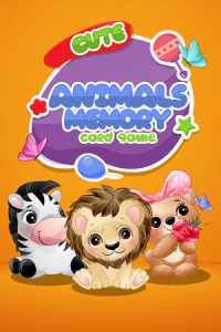 Cute Animals Memory Card Game