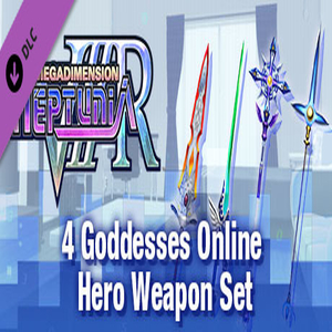 Megadimension Neptunia VIIR 4 Goddesses Online Hero Weapon Set