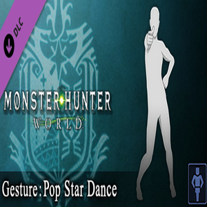 Monster Hunter World Gesture Pop Star Dance