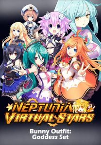 Neptunia Virtual Stars Bunny Outfit Goddess Set