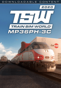 Train Sim World Caltrain MP36PH-3C Baby Bullet Loco Add-On