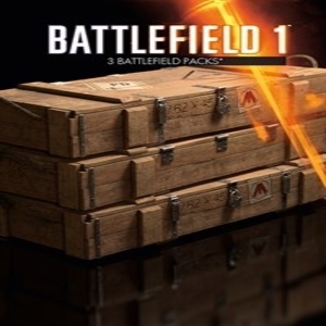 Battlefield 1 Battlepacks x 3 PS4
