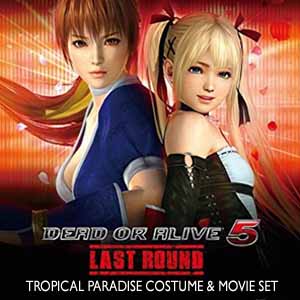 DEAD OR ALIVE 5 Last Round Tropical Paradise Costume & Movie Set