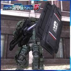 EARTH DEFENSE FORCE 5 – Fencer Weapon: Grim Reaper Shield Switch 2