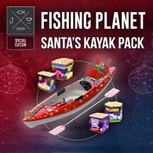 Fishing Planet Santa's Kayak Pack