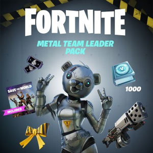 Fortnite Metal Team Leader Pack Xbox One