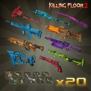 Killing Floor 2 Neon MKVI Weapon Skin Bundle Pack Xbox Series
