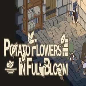 Potato Flowers in Full Bloom