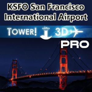 San Francisco [KSFO] airport for Tower!3D Pro