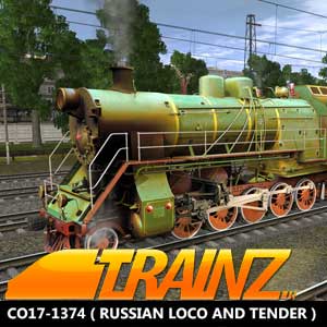 Trainz A New Era CO17-1374 Russian Loco & Tender