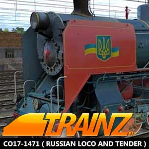 Trainz A New Era CO17-1471 Russian Loco & Tender