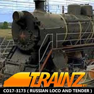 Trainz A New Era CO17-3173 Russian Loco & Tender