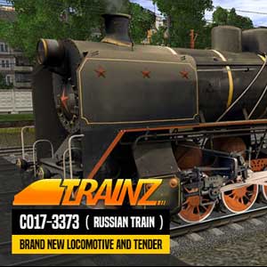 Trainz A New Era CO17-3373 Russian Loco & Tender