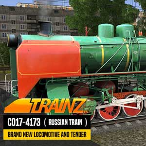 Trainz A New Era CO17-4173 Russian Loco & Tender