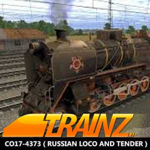 Trainz A New Era CO17-4373 Russian Loco & Tender