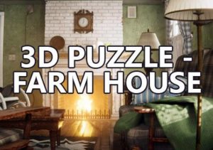 3D PUZZLE Farm House