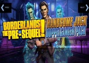 Borderlands The Pre-Sequel Handsome Jack Doppelganger Pack