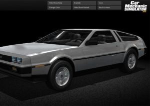 Car Mechanic Simulator 2015 DeLorean