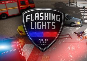 Flashing Lights Police Fire EMS