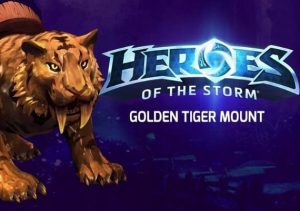 Heroes of the Storm Golden Tiger Mount