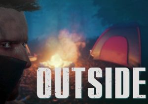 Outside