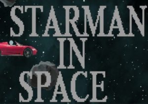Starman in space