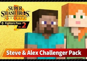 Super Smash Bros Ultimate Challenger Pack 7 Steve & Alex Switch