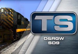 Train Simulator D & RGW SD9 Loco Add On