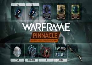 Warframe Master Thief Pinnacle Pack