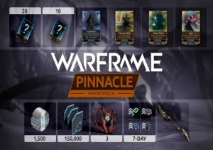 Warframe Rage Pinnacle Pack
