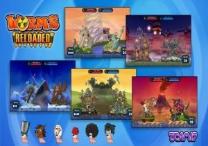 Worms Reloaded Forts & Hats Pack