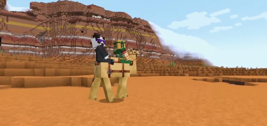 Minecraft Kamel reiten