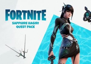 Fortnite Sapphire Hagiri Quest Pack Xbox Series