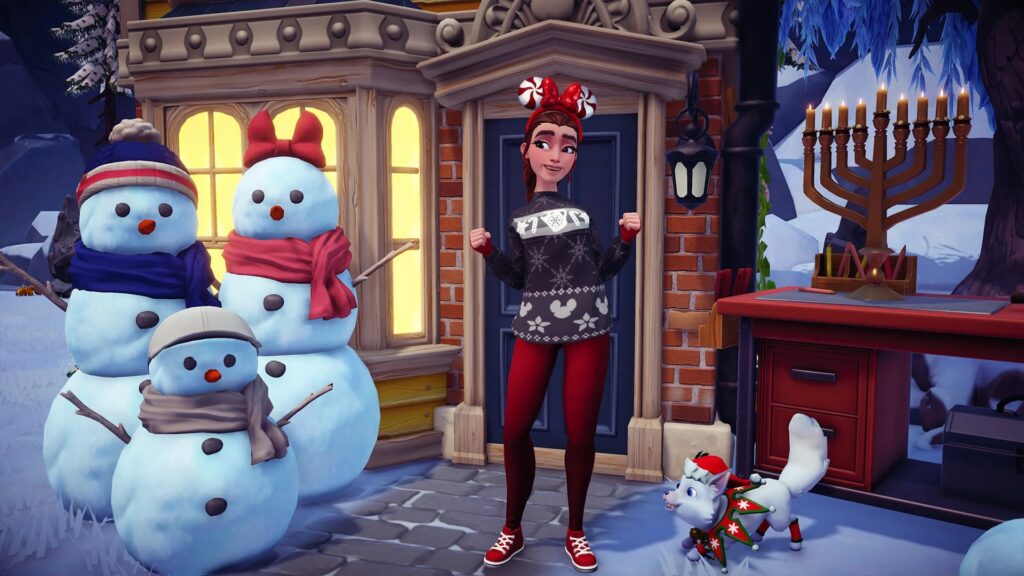 Disney Dreamlight Valley feiertags aufgaben schneemaenner