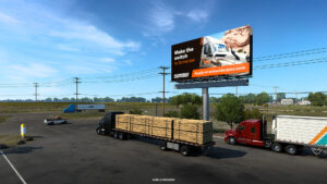Schneider National nutzt In-Game-Werbung im American Truck Simulator zur Personalbeschaffung! 🎮 #Trucking #GamingNews
