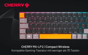 Cherry's MX-LP 2.1 hat gerade die Gaming Welt betreten. Sein schlankes Design, die präzisen MX Speed Silver-Switches und die hintergrundbeleuchteten RGB-Tasten könnten es zu deinem nächsten Liebling machen! Probiere es aus und teile uns deine Meinung mit! Cherry's MX-LP 2.1, ein kompaktes Gaming-Keyboard, das keine Wünsche offen lässt! Teste es und lass uns wissen, was du davon hältst! #GamingKeyboard #CherryMXLP21