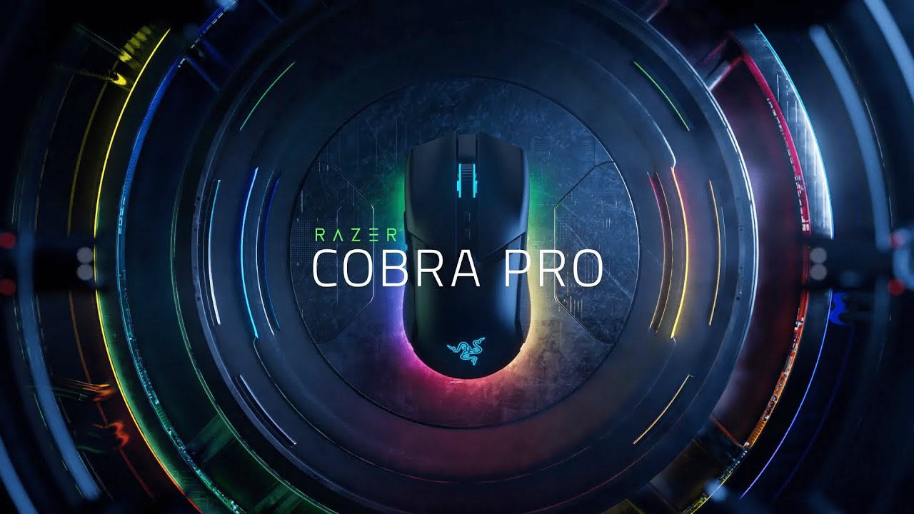 A new line of gaming mice from Razer: the wireless Cobra Pro and affordable Cobra mice