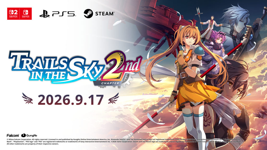 Trails in the Sky 2nd Chapter – offizielles Key-Art mit Estelle und Joshua