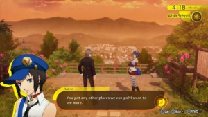 Persona 4 Revival – Marie mit dem Protagonisten in Inaba