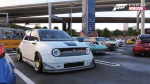 Forza Horizon 6 – Car Meet mit mehreren Fahrzeugen in Japan