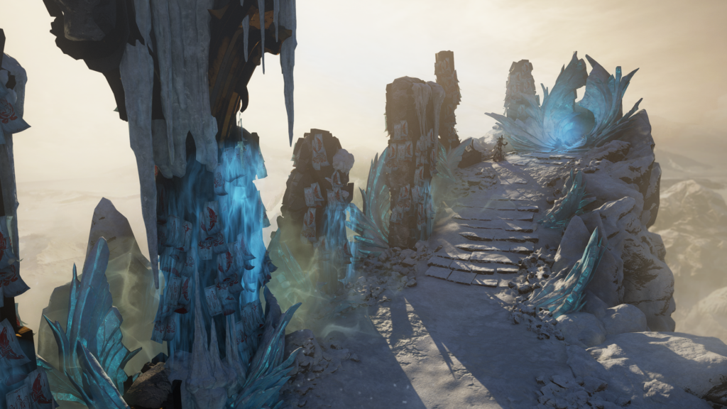 Yuvan Peak in Warframe: Iceblade of Narin
