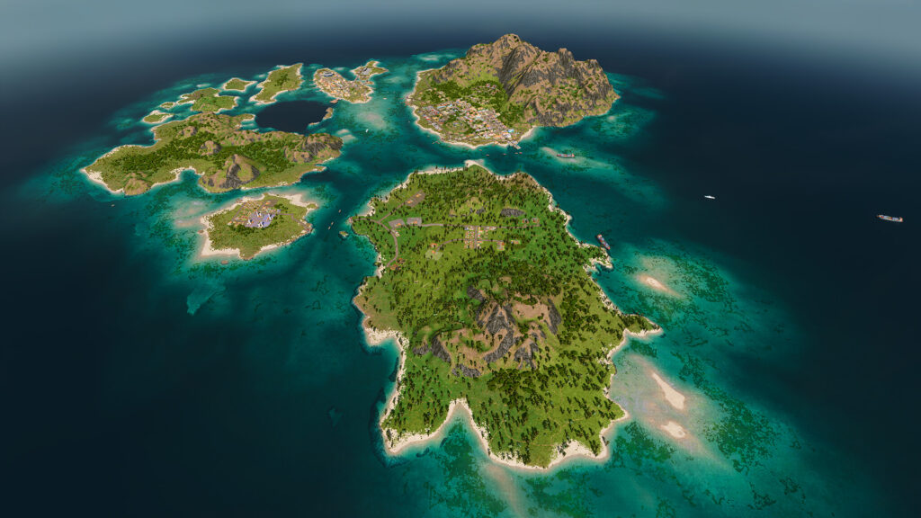 Offizieller Screenshot aus Tropico 7