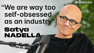 Satya Nadella im Gespräch mit Alex Heath im Sources Podcast