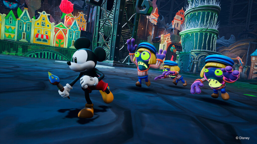 Disney Epic Mickey: Rebrushed – Farbe und Verdünner im Wasteland