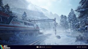ARC Raiders: Frozen Trail – offizieller Screenshot der verschneiten neuen Umgebung