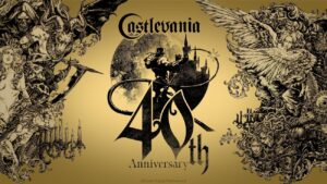 Castlevania 40th Anniversary – offizielles Konami-Motiv