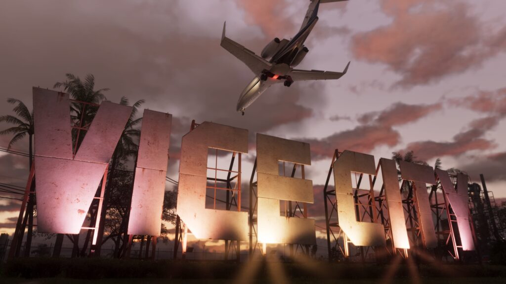 Grand Theft Auto VI – Vice City bei Sonnenuntergang