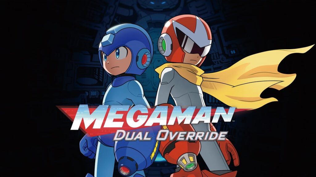Proto Man in Mega Man: Dual Override im Nahkampf