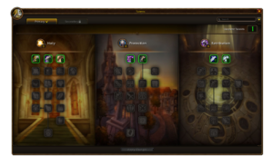 Talentbaum in World of Warcraft: Forever